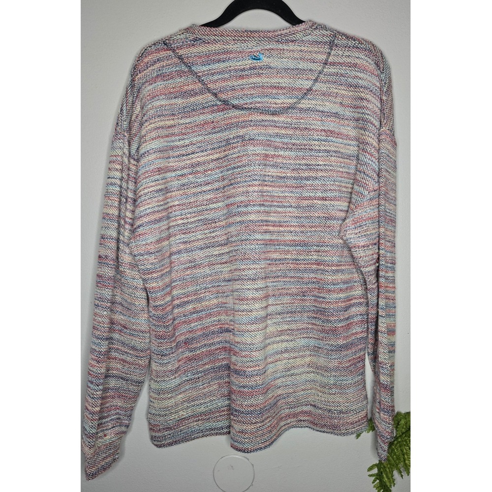 Southern Marsh Marled Crewneck Pullover Sweater Multicolor Size Medium - Picture 7 of 11